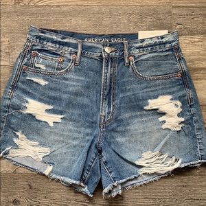 90’s Boyfriend Mid-Length Shorts